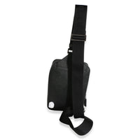 Prada Black Saffiano Brique Slingbag Handbag 4