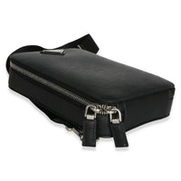 Prada Black Saffiano Brique Slingbag Handbag 8