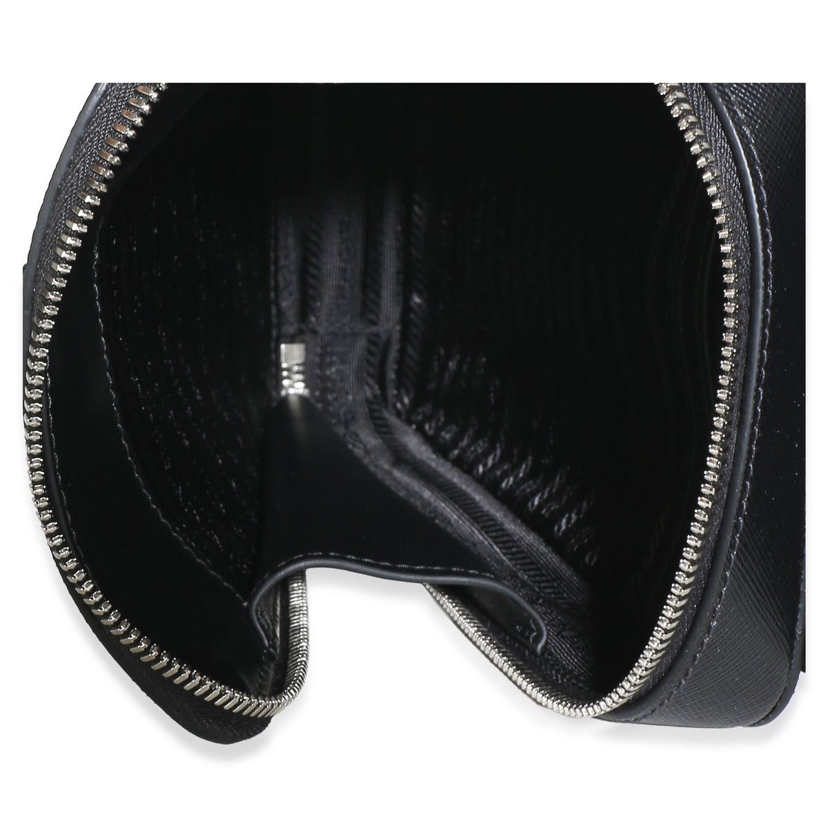 Prada Black Saffiano Brique Slingbag Handbag 9