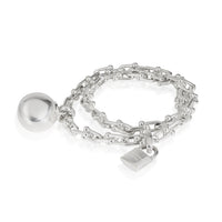 Tiffany & Co. Sterling Silver Small Model HardWear Wrap Bracelet