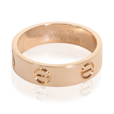 Cartier Rose Gold Love Ring fv