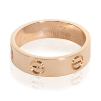 Cartier Rose Gold Love Ring fv