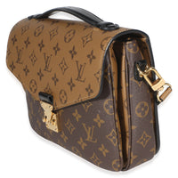 Louis Vuitton Reverse Monogram Canvas Pochette Metis Handbag 2