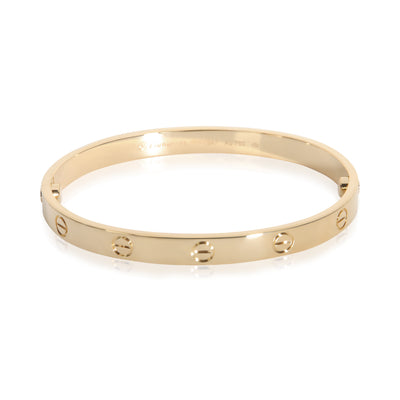 Cartier Yellow Gold Love Bracelet fv