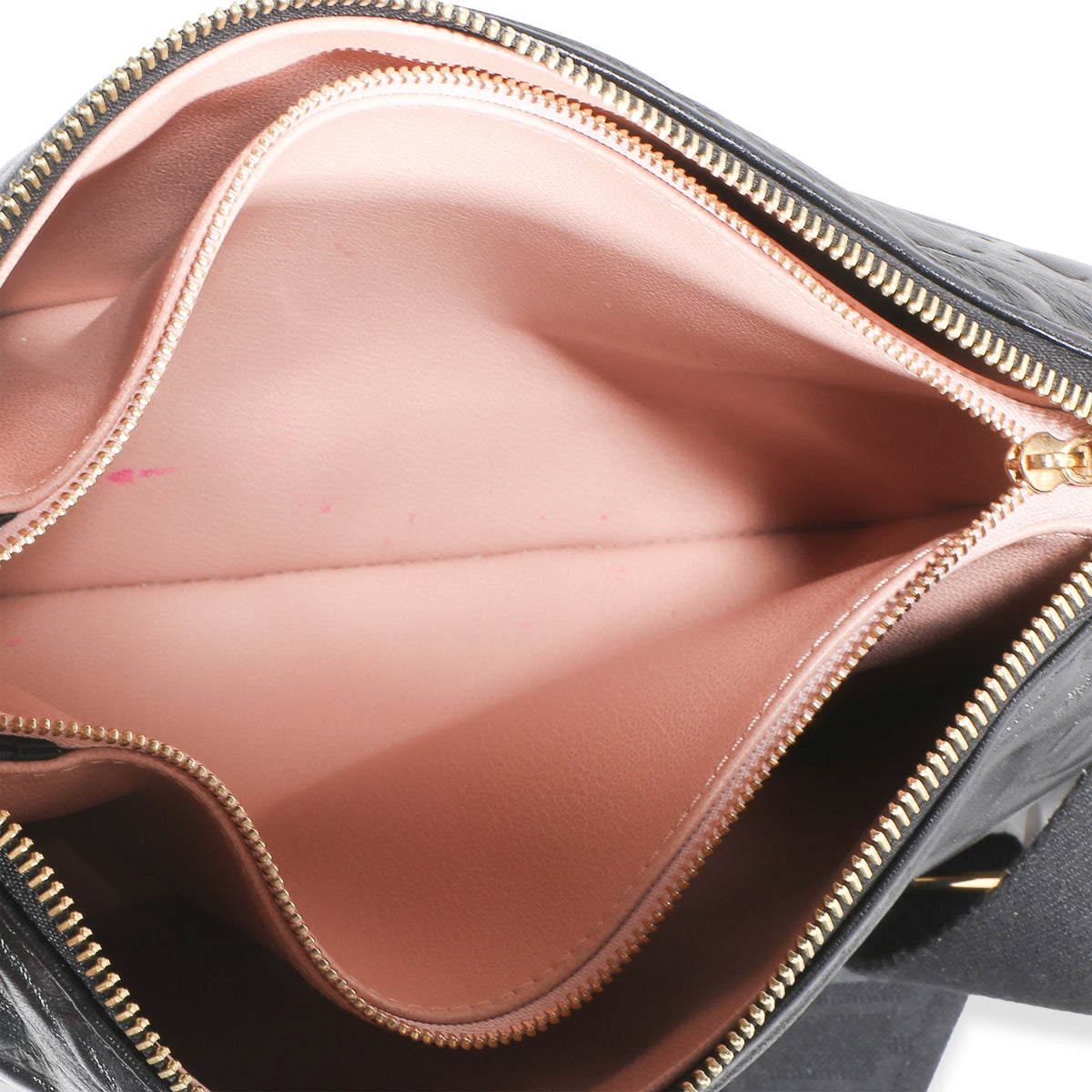 Louis Vuitton Black Monogram Embossed Lambskin Coussin PM Handbag 8