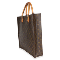 Louis Vuitton Vintage Monogram Canvas Sac Plat Tote Handbag 2