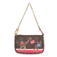 Louis Vuitton Christmas Animation Monogram Canvas Mini Pochette Accessoires Handbag id
