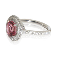 Tiffany & Co. Platinum Tourmaline and Diamond Soleste Ring 2