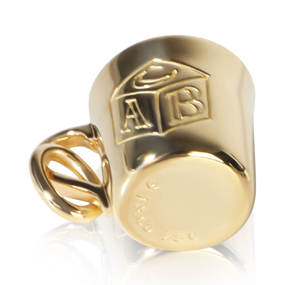 Tiffany & Co. Yellow Gold Baby Cup Charm 4