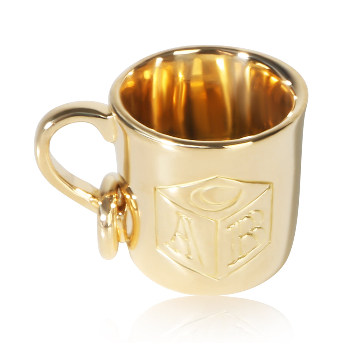 Tiffany & Co. Yellow Gold Baby Cup Charm fv