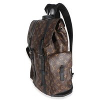 Louis Vuitton Monogram Macassar Canvas Christopher PM Backpack Handbag 2