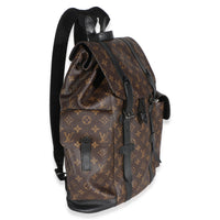 Louis Vuitton Monogram Macassar Canvas Christopher PM Backpack Handbag 3