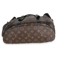 Louis Vuitton Monogram Macassar Canvas Christopher PM Backpack Handbag 5