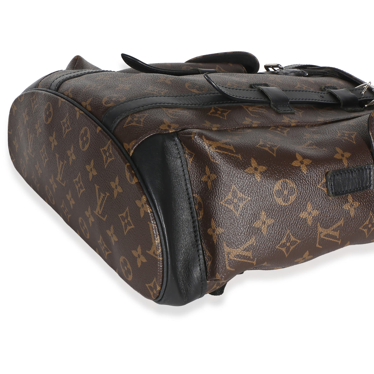 Louis Vuitton Monogram Macassar Canvas Christopher PM Backpack Handbag 6