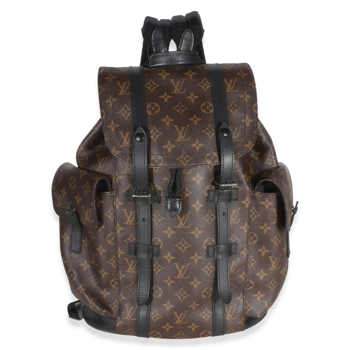 Louis Vuitton Monogram Macassar Canvas Christopher PM Backpack Handbag id