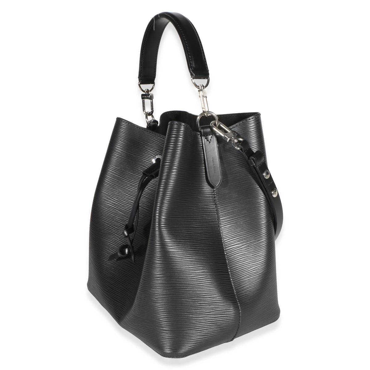 Louis Vuitton Black Epi Neonoe MM Handbag 2