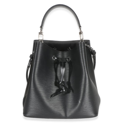Louis Vuitton Black Epi Neonoe MM Handbag id