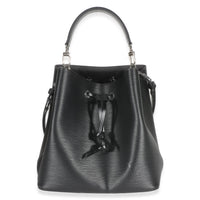 Louis Vuitton Black Epi Neonoe MM Handbag id
