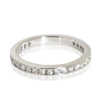 Tiffany & Co. Platinum Diamond Channel Set Eternity Band 3