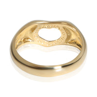 Tiffany & Co. Yellow Gold Vintage Elsa Peretti Open Heart Ring 3