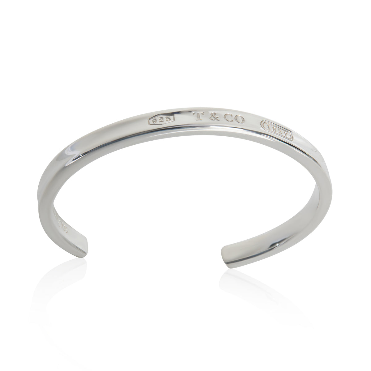 Tiffany & Co. Sterling Silver 1837 Cuff Bracelet