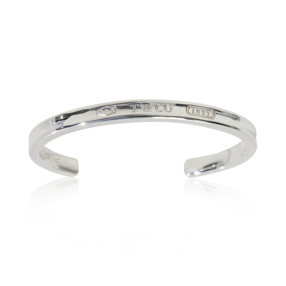 Tiffany & Co. Sterling Silver 1837 Cuff Bracelet