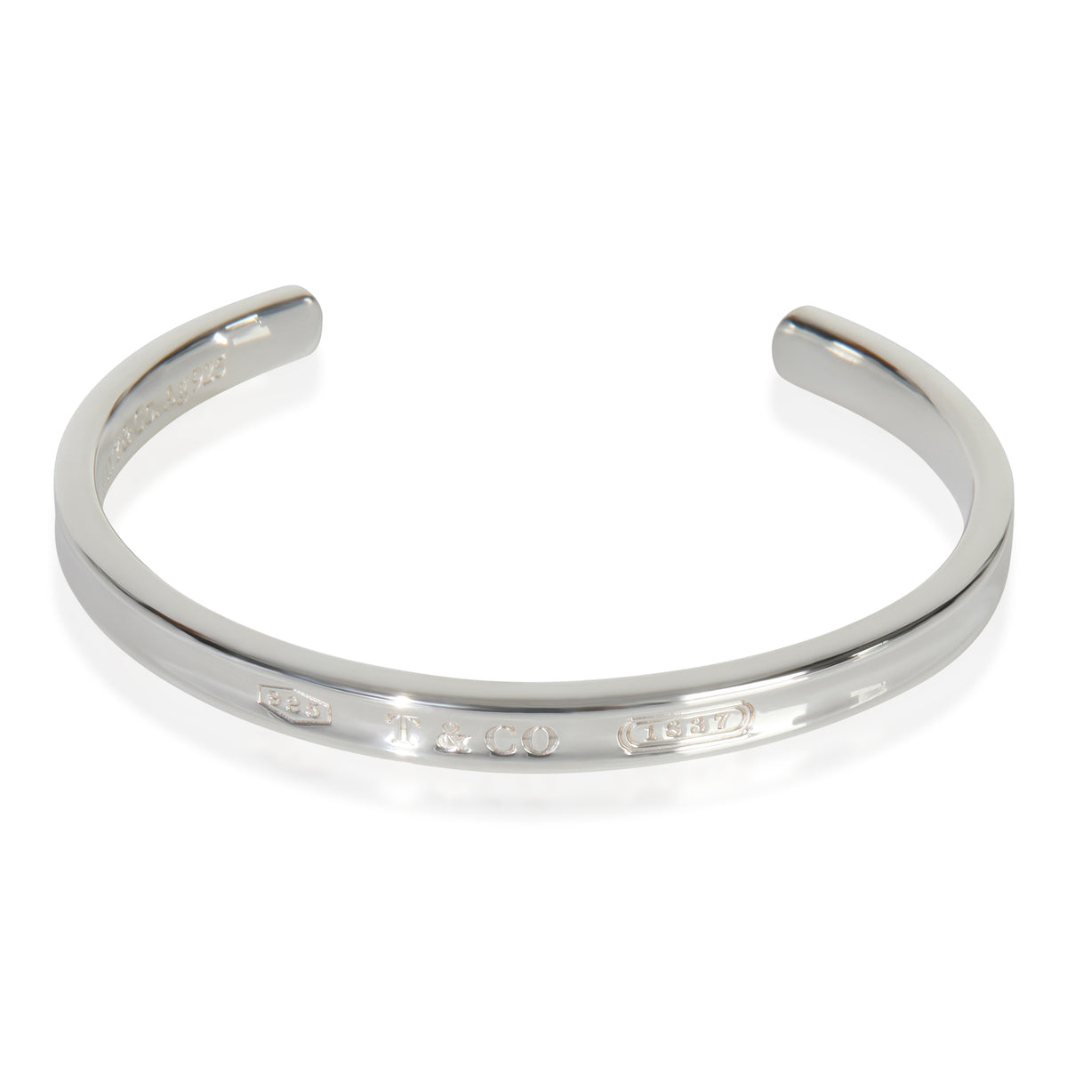 Tiffany & Co. Sterling Silver 1837 Cuff Bracelet