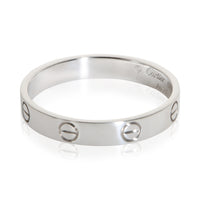 Cartier White Gold Small Model Love Ring 2