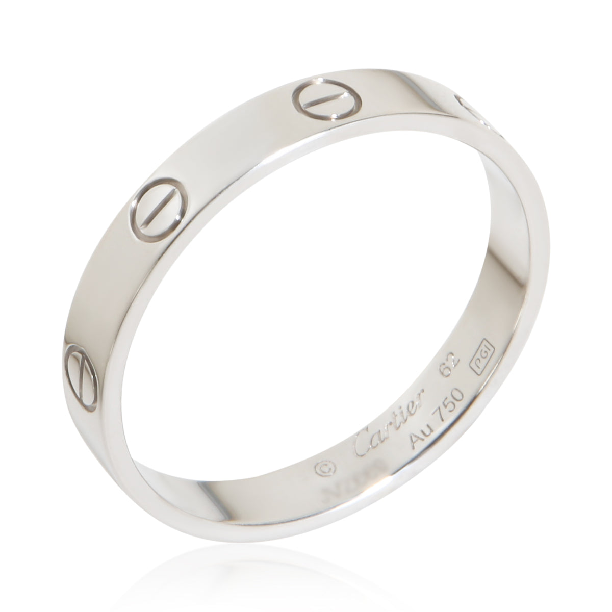 Cartier White Gold Small Model Love Ring 4