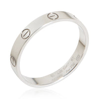 Cartier White Gold Small Model Love Ring 4