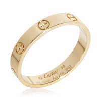 Cartier Yellow Gold Small Model Love Ring 4