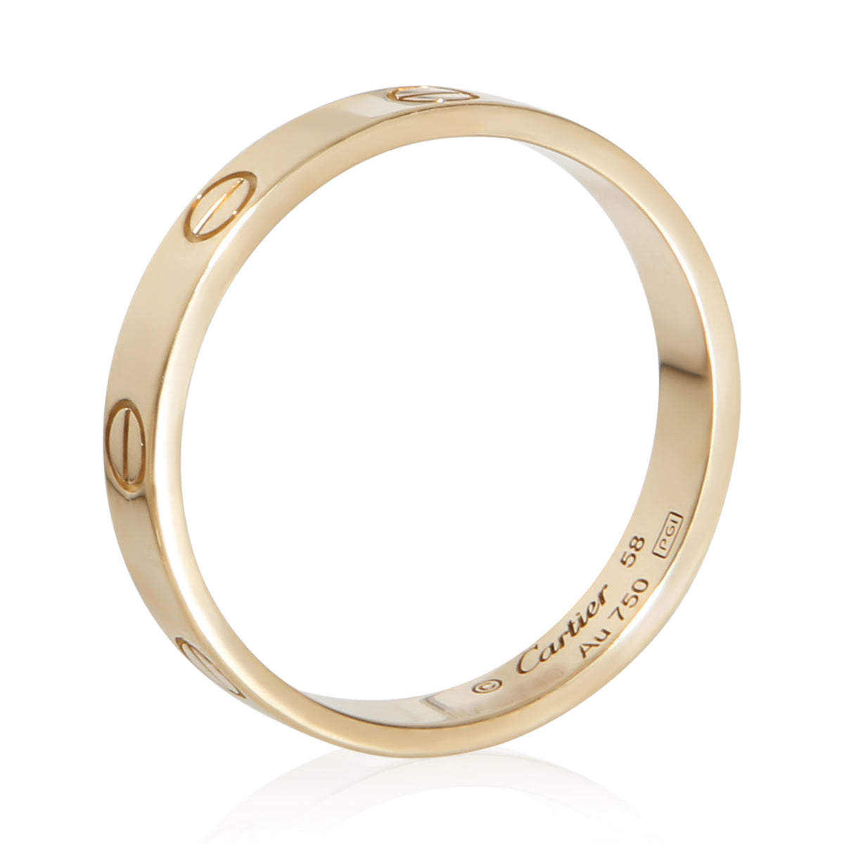 Cartier Yellow Gold Small Model Love Ring 5