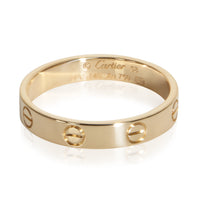 Cartier Yellow Gold Small Model Love Ring fv
