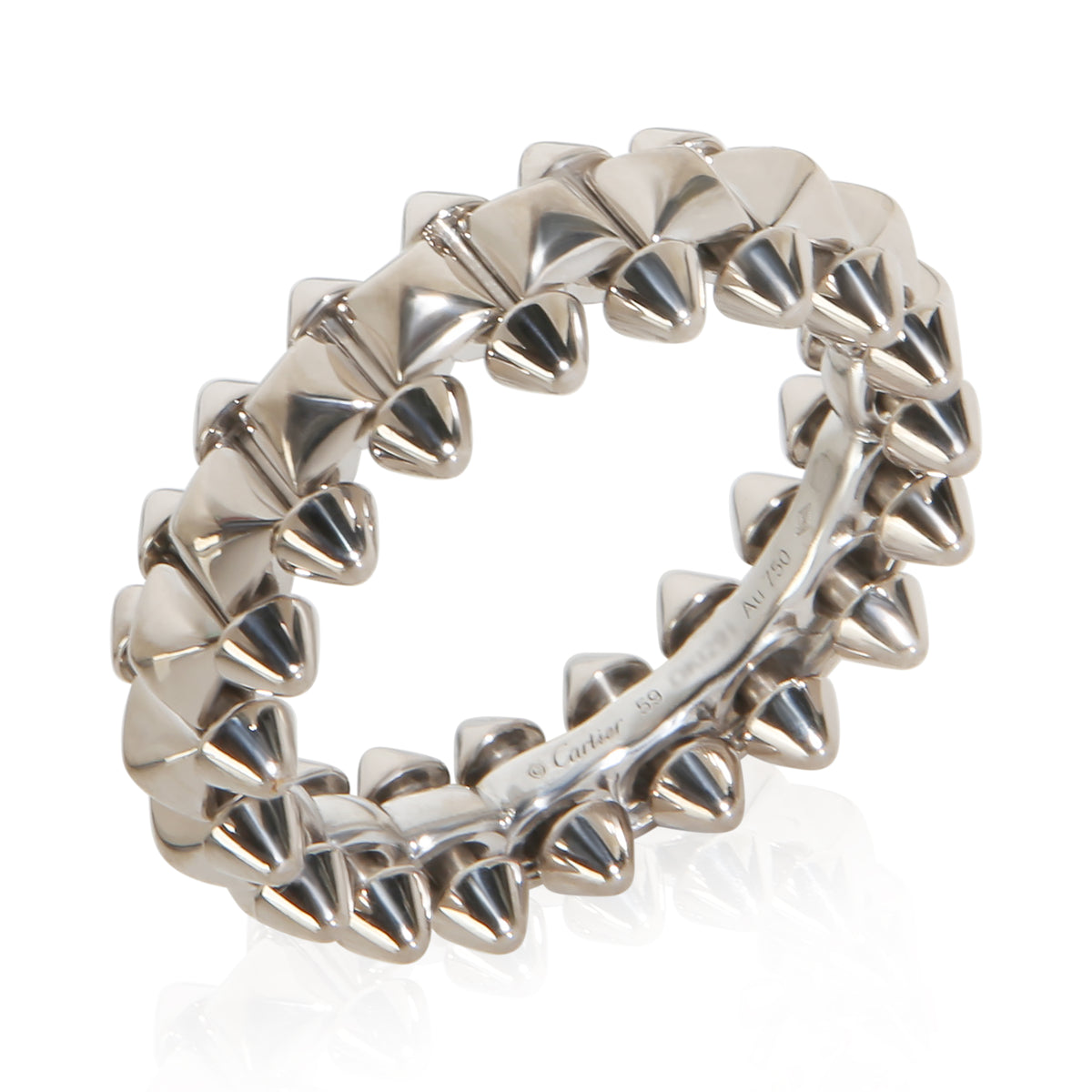 Cartier White Gold Medium Model Clash de  Ring 4