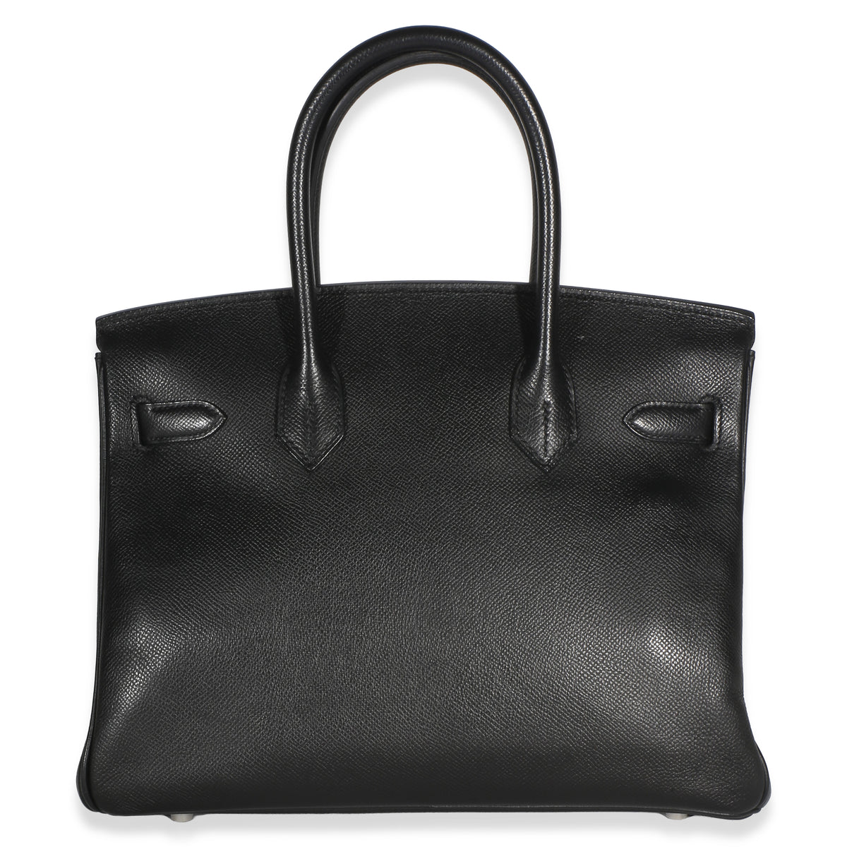 Hermès Black Epsom Birkin 30 PHW Handbag 4