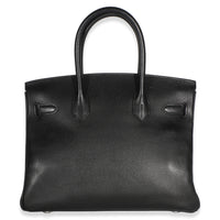 Hermès Black Epsom Birkin 30 PHW Handbag 4