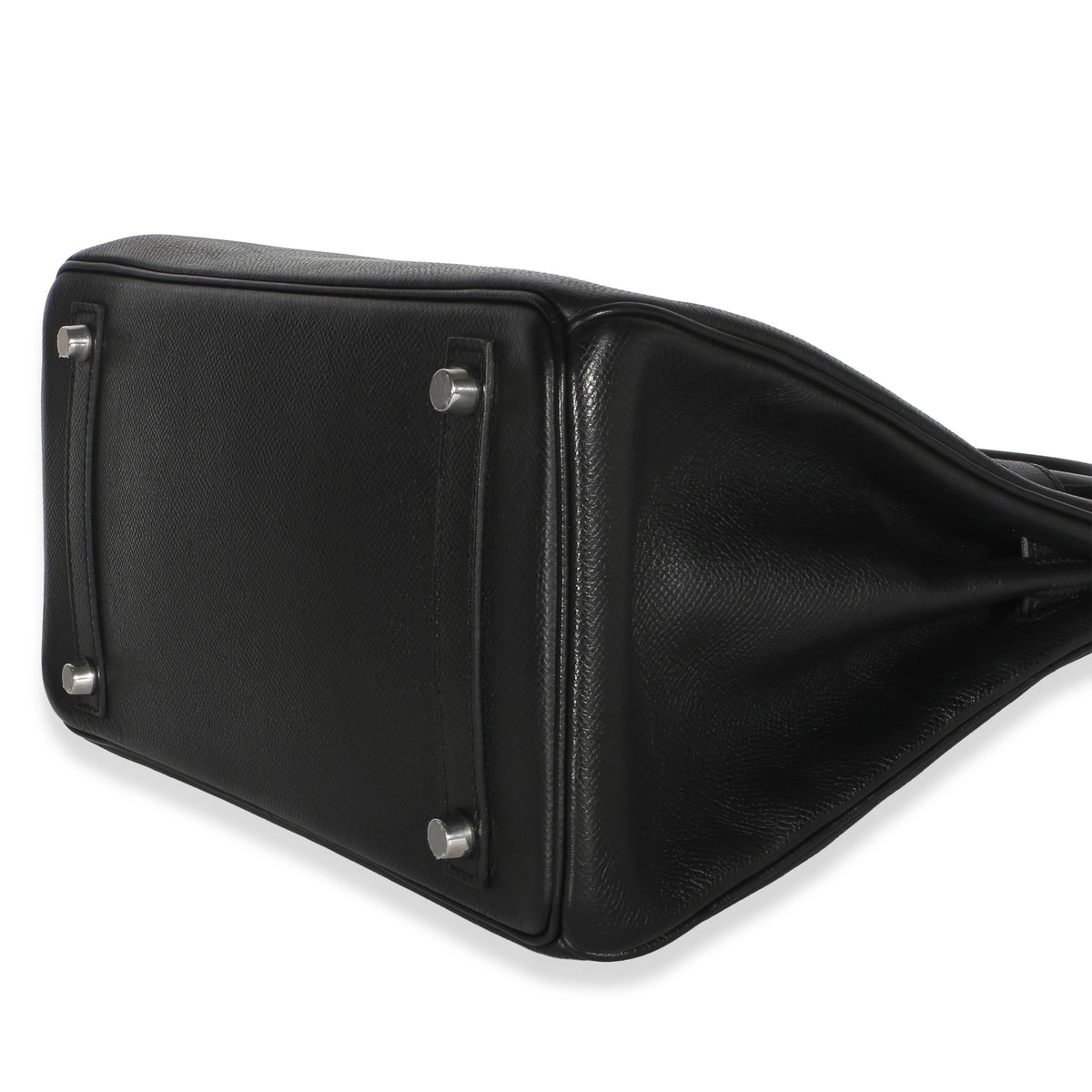 Hermès Black Epsom Birkin 30 PHW Handbag 6