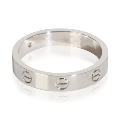 Cartier White Gold Diamond Small Model Love Ring fv