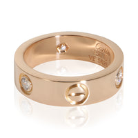 Cartier Rose Gold Diamond Love Ring 2