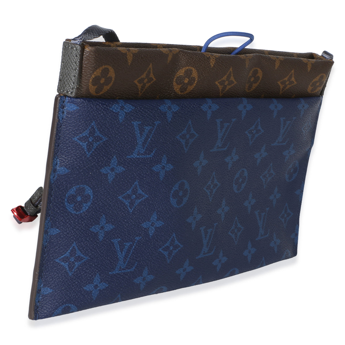 Louis Vuitton Pacific Blue Monogram Canvas Outdoor Pouch Handbag 3