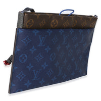 Louis Vuitton Pacific Blue Monogram Canvas Outdoor Pouch Handbag 3