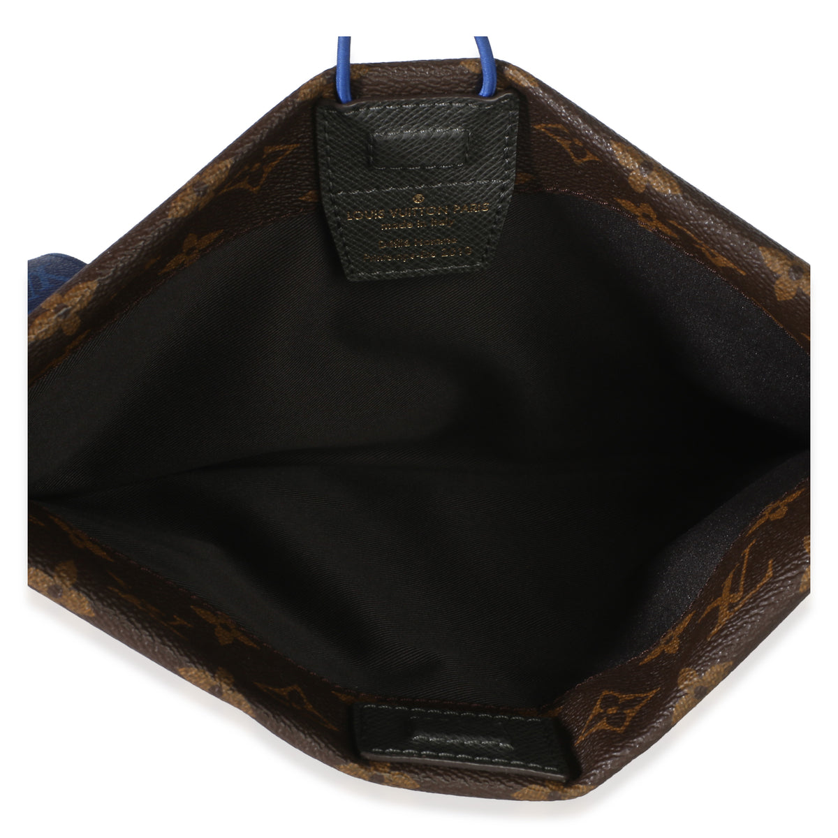 Louis Vuitton Pacific Blue Monogram Canvas Outdoor Pouch Handbag 8