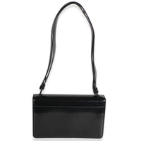 Prada Black Spazzolato Embleme Triangle Flap Bag Handbag 4