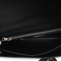 Prada Black Spazzolato Embleme Triangle Flap Bag Handbag 8