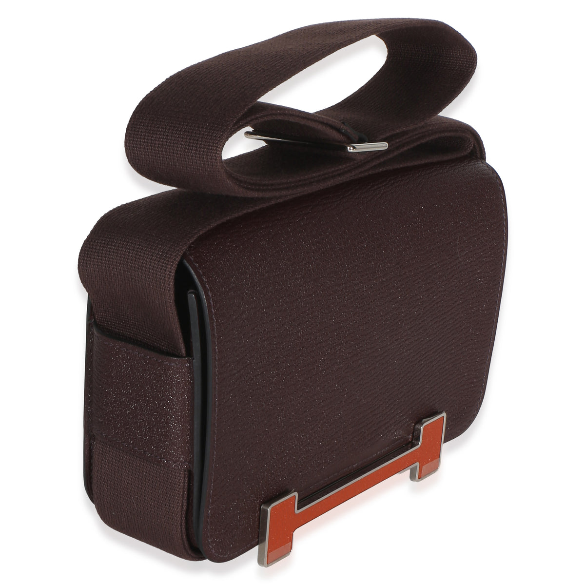 Hermès Rouge Sellier Cuivre Chevre Mysore Geta PHW Handbag 3