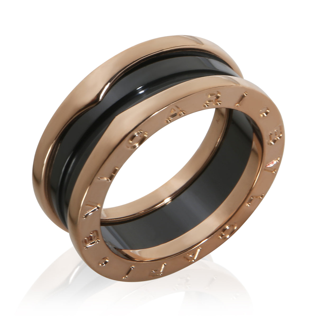 BVLGARI Rose Gold B.zero1 Ring 4