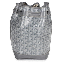 Goyard Grey ine Canvas Petit Flot Bucket Bag Handbag 4