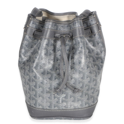 Goyard Grey ine Canvas Petit Flot Bucket Bag Handbag id