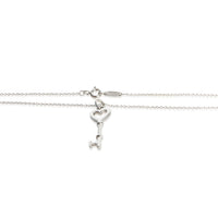 Tiffany & Co. Sterling Silver Heart Key Pendant 2