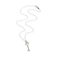 Tiffany & Co. Sterling Silver Heart Key Pendant 3